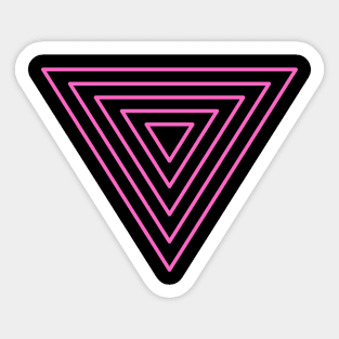 Pink Triangle - Gay Rights Sticker